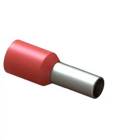 TERMINAL TIPO ILHOS ISOLADOR TI-95 VERMELHO INTELLI