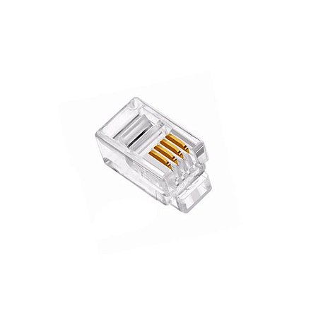 PLUG MODULAR MASTER RJ12 4X4
