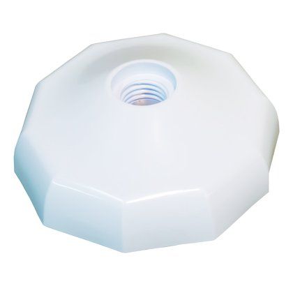 PLAFON COM SOQUETE PERLEX BRANCO 1551