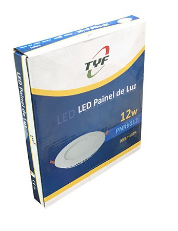 PLAFON LED EMBUTIR REDONDO 12W TYF