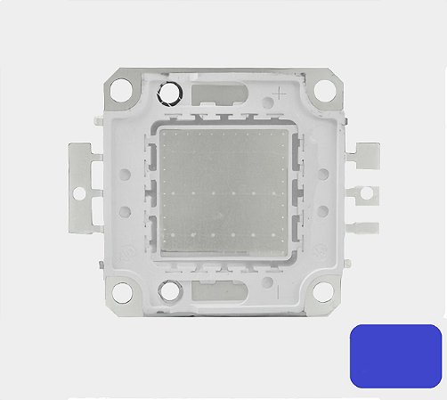 CHIP LED PARA REFLETOR DE 30W AZUL