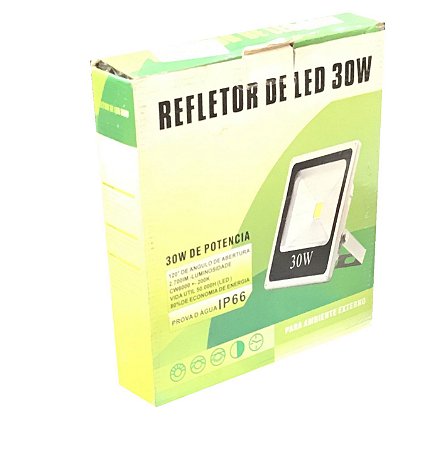 REFLETOR LED 30W BIVOLT VERDE RDL