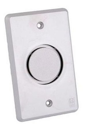 CAMPAINHA CIGARRA BIKI EMBUTIR 127V CINZA