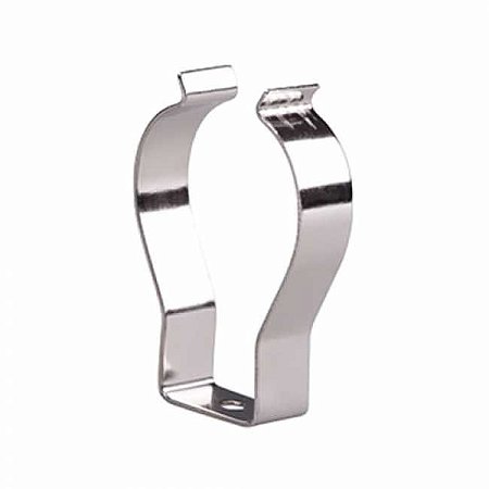 ABRAÇADEIRA ZINCADA PARA LÂMPADA TUBULAR FLORESCENTE DE 20\40W