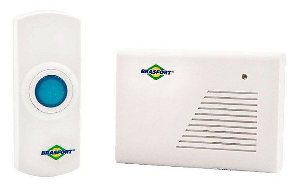 CAMPAINHA SEM FIO MUSICAL DIGITAL BRASFORT