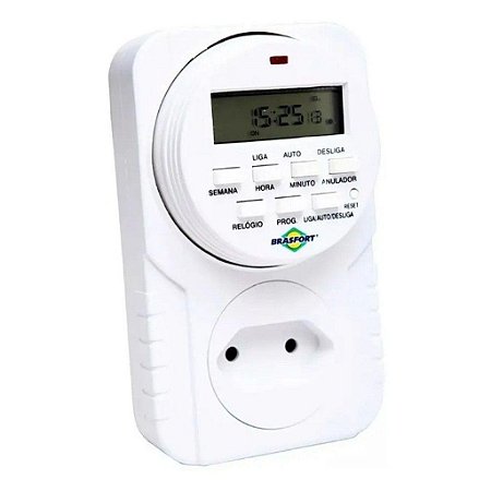 TIMER DIGITAL PRO BIVOLT BRASFORT