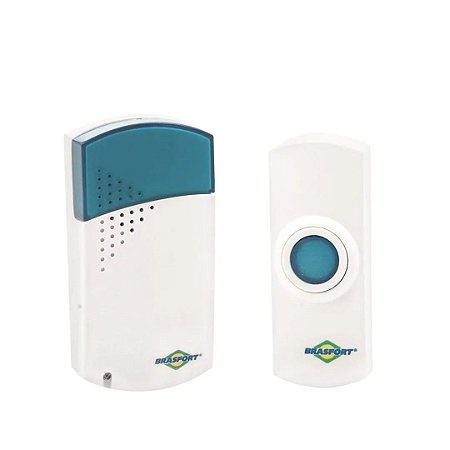 CAMPAINHA SEM FIO DIGITAL 32 TONS 220V BRASFORT