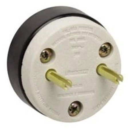PLUG 2P PORCELANA 30A