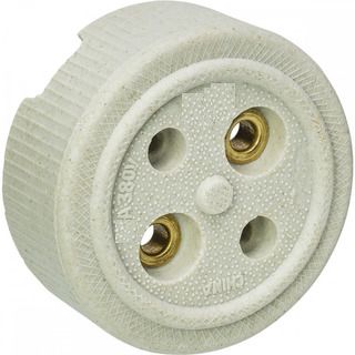 TOMADA 2 PU PORCELANA 20A
