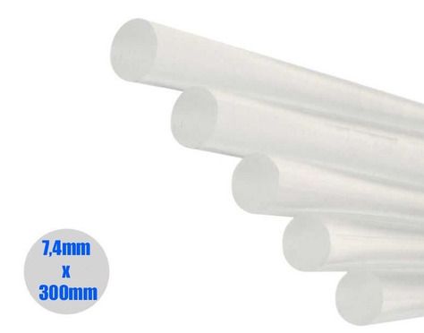 SILICONE REFIL/PISTOLA TRANSPARENTE 30CM FINO
