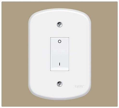 CONJUNTO FAME BLANC 4X2 1 INTERRUPTOR BIPOLAR PARALELO