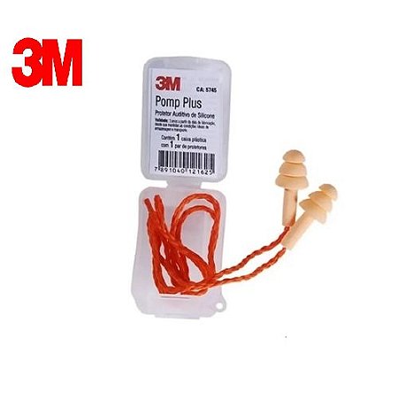 PROTETOR AUDITIVO ESPUMA COM CORÃO 3M