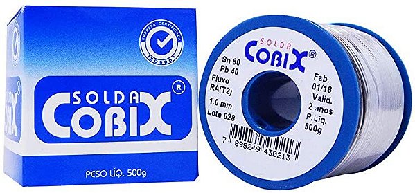 SOLDA ROLO COBIX COM 500G_AZUL 1,0 MM