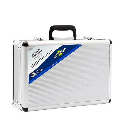 MALETA ALUMÍNIO MÉDIA 43X28X12 BRASFORT