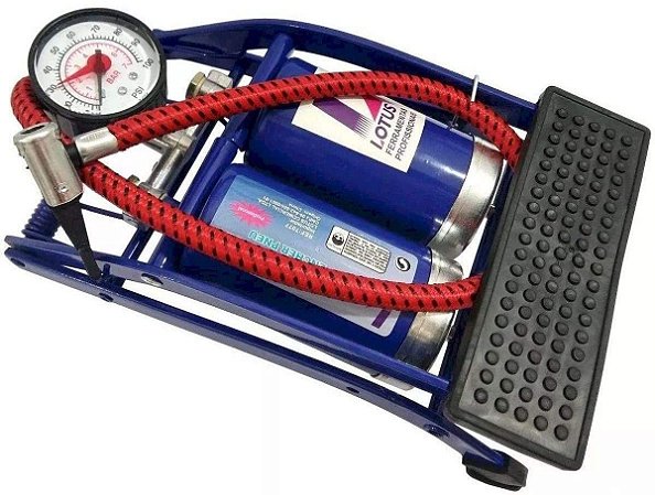 BOMBA MANUAL AR PEDAL TANQUE DUPLO LOTUS