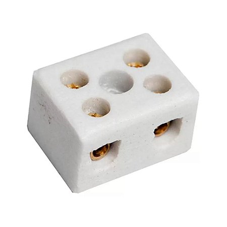 CONECTOR PORCELANA BRASFORT BIPOLAR 10