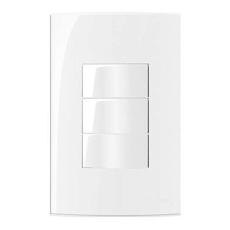 CONJUNTO SLEEK 4X2 3 INTERRUPTOR PARALELO