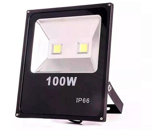 REFLETOR LED 100W AZUL O.L