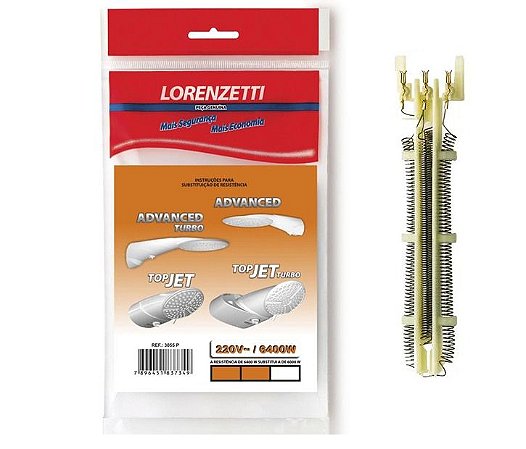 RESISTÊNCIA LORENZETTI ADVANCI 220V 6400W