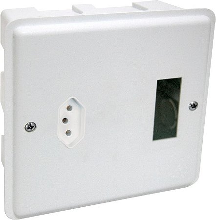 CAIXA AIR BOX PERLEX COMPACTA TOMADA 20A BIPOLAR