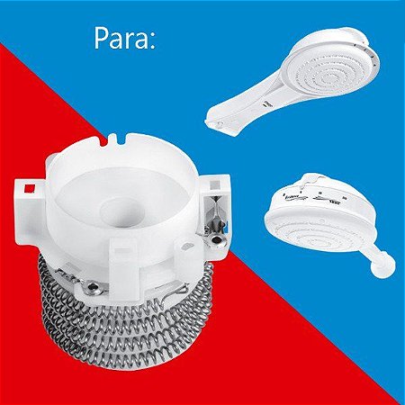 RESISTÊNCIA FAME 127V 5400W DUCHA EVIDENCIA ELEGANCE ELETRÔNICA