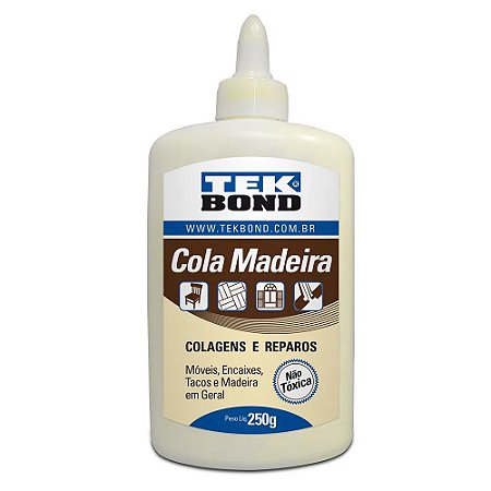 COLA MADEIRA 250GRAMAS TEK BOND