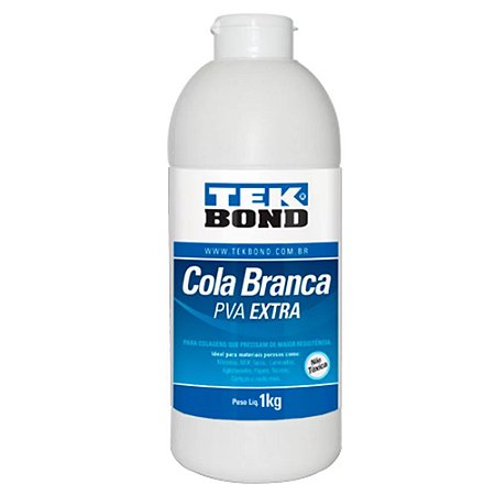 COLA BRANCA EXTRA TEK BOND 1KG