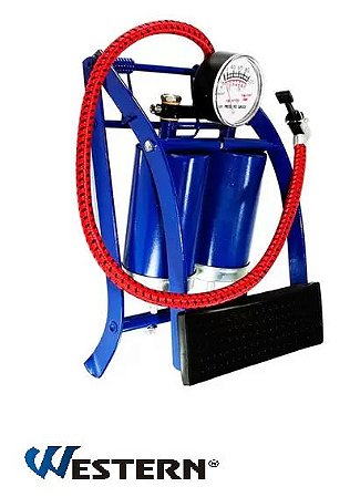 BOMBA MANUAL AR PEDAL TANQUE DUPLO WESTERN