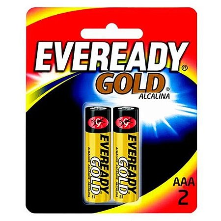PILHA EVEREADY ALCAlINA GOLD PALITO AAA