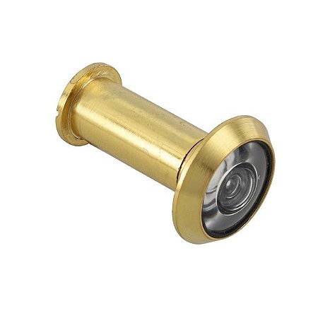 VISOR PARA PORTA DOURADO LATÃO