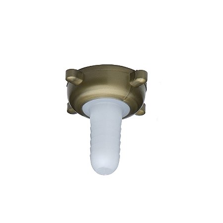 BICO TORNEIRA MANGUEIRA PVC DOURADO 3/4"