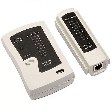 TESTADOR DE CABO NS-468 RJ311/RJ45