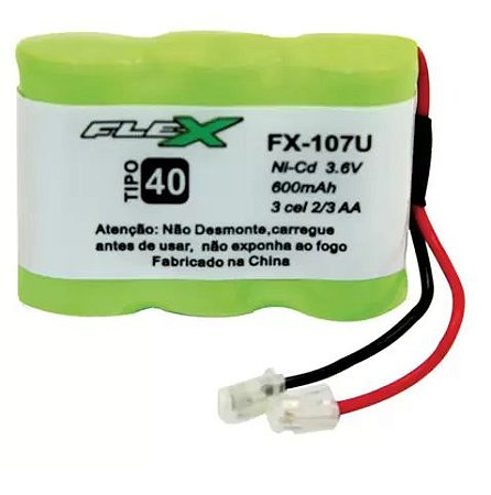 BATERIA TELEFONE SEM FIO 3.6X400 MAH
