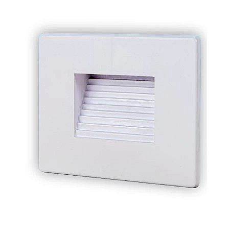 BALIZADOR DEFLETOR HORIZONTAL BRANCO FRIO 6000K 3
