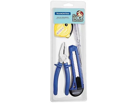 KIT DE FERRAMENTA TRAMONTINA 4 PEÇAS