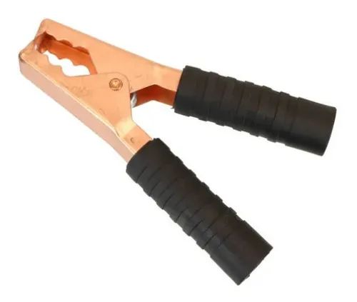 GARRA JACARÉ GRANDE 300A PRETO COBRE