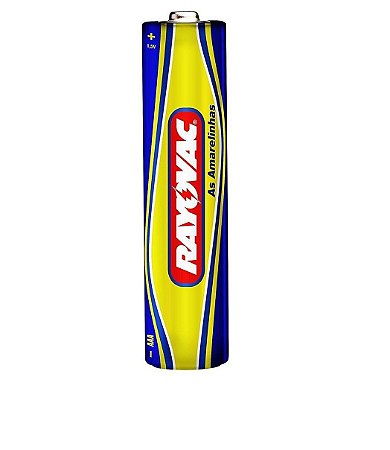 PILHA RAYOVAC PALITO AAA AMARELINHA