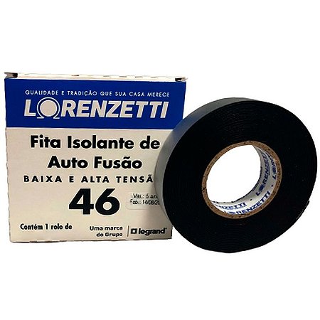 FITA ISOLANTE LORENZETTI AUTO FUSÃO 10MT