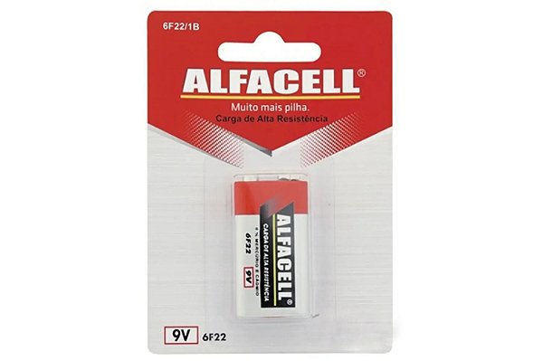 BATERIA 9V ALFACELL