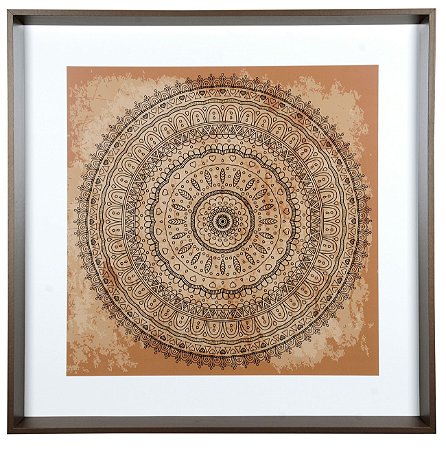 QUADRO GRAVURA 79X79CM REF;3091
