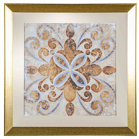 QUADRO GRAVURA 69X69CM REF;4086