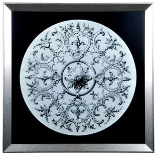 QUADRO GRAVURA 83X83CM REF;4484