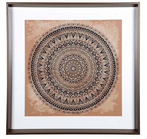 QUADRO GRAVURA 79X79CM REF:3092