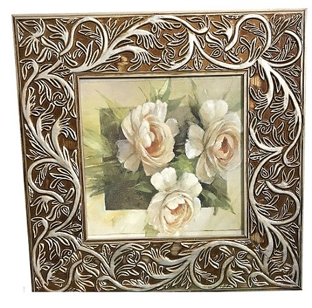 QUADRO 30X30 MOLDURA G