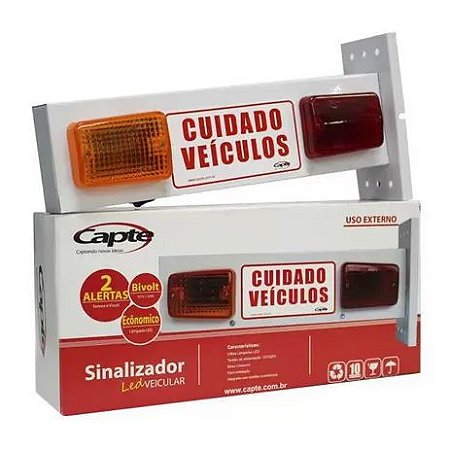 SINALIZADOR VEICULAR LED