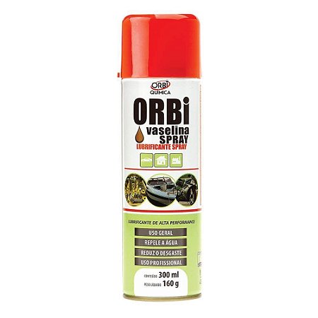 VASELINA SPRAY ORBI QUÍMICA 160G-300ML