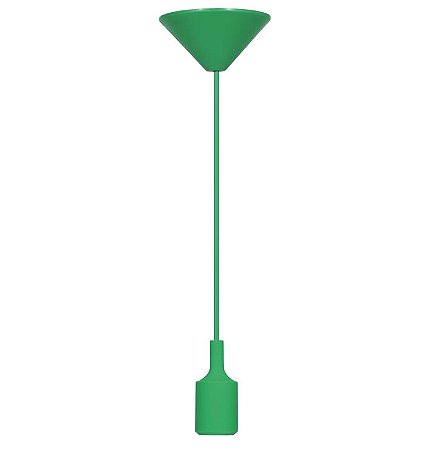 PENDENTE TASCHIBRA DOT COLOR E-27 VERDE