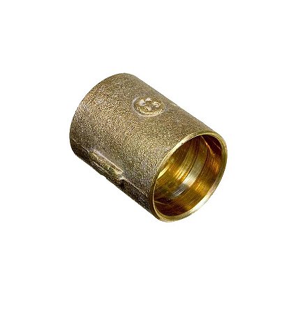 LUVA LATÃO 22MM