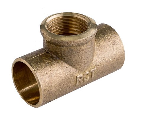 TE LATÃO 22 X 1/2