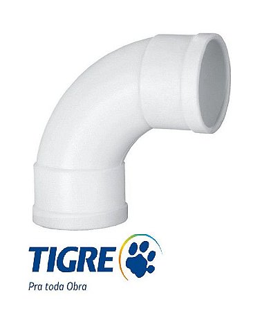 CURVA CURTA ESGOTO TIGRE 40MM